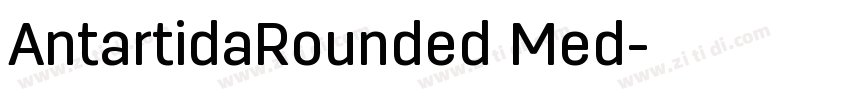 AntartidaRounded Med字体转换
